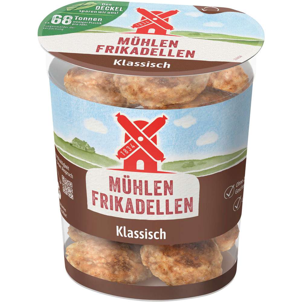 Produktabbildung Rügenwalder Mühle Mühlen Frikadellen, Klassisch