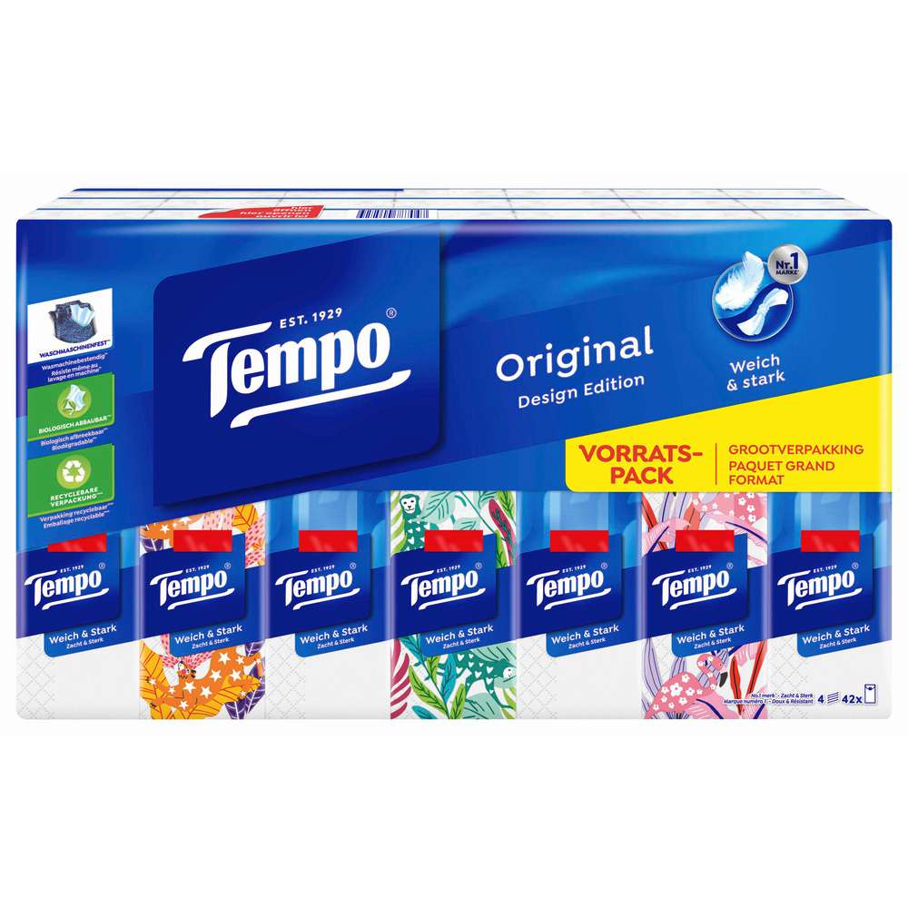 Produktabbildung Tempo Taschentücher