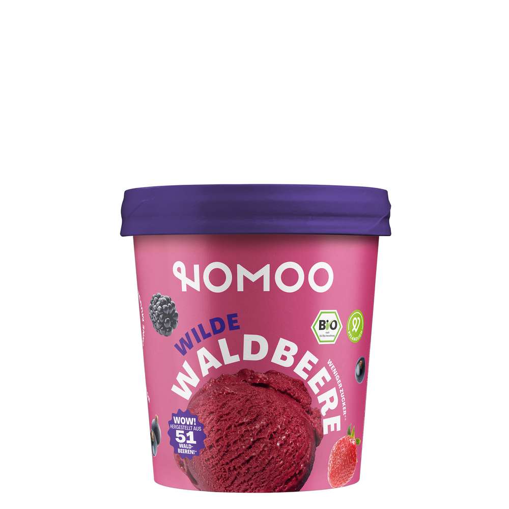 Produktabbildung Nomoo Bio Eis Vegan ,Waldbeere