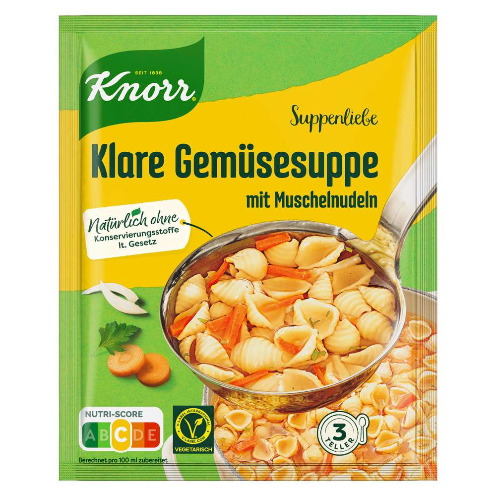 Produktabbildung Knorr Suppenliebe Gemüse mit Nudeln