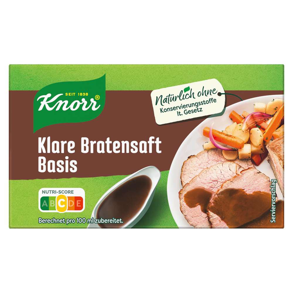 Produktabbildung Knorr Würfel klarer Bratensaft