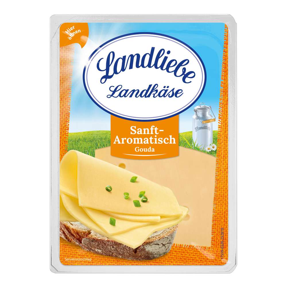 Link zu Landliebe Käsescheiben, Gouda, Sanft-Aromatisch