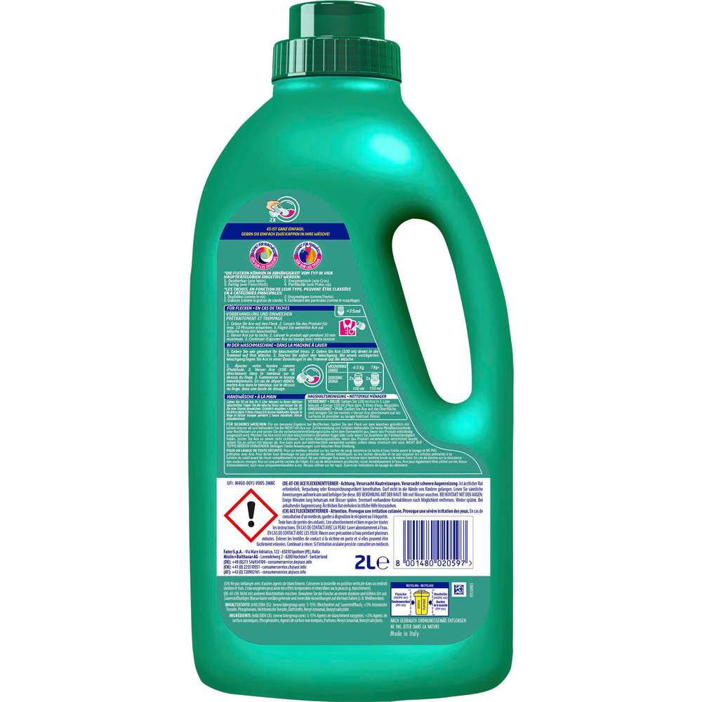 Produktabbildung Ace Fleckentferner mit Farbschutz