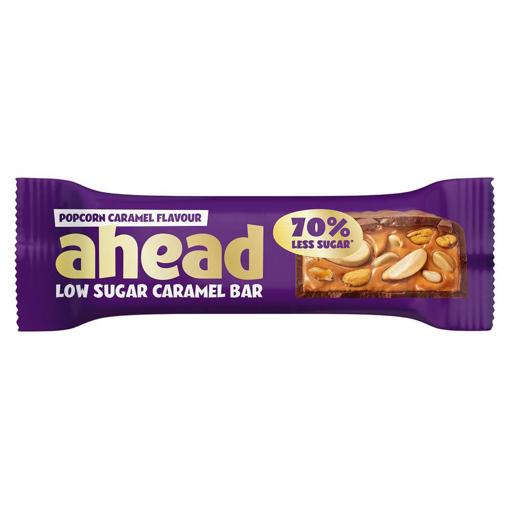 Produktabbildung ahead Riegel Caramel-Bar Popcorn-Crunch