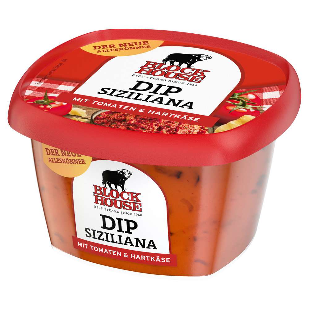 Produktabbildung Block House Dip Siziliana mit Tomate & Hartkäse