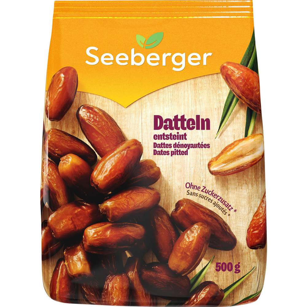 Produktabbildung Seeberger Datteln, entsteint & getrocknet