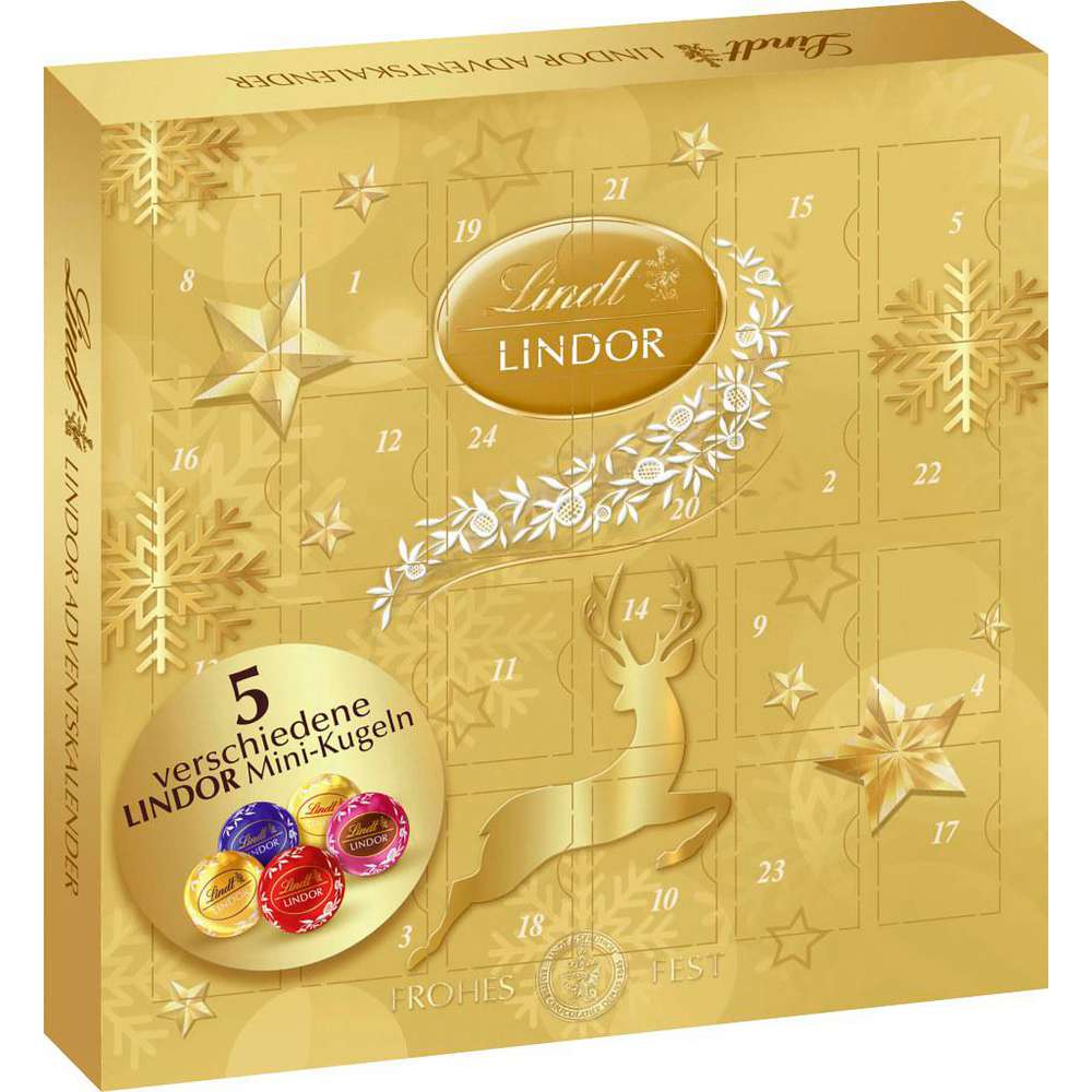 Produktabbildung Lindt Mini-Adventskalender Lindor