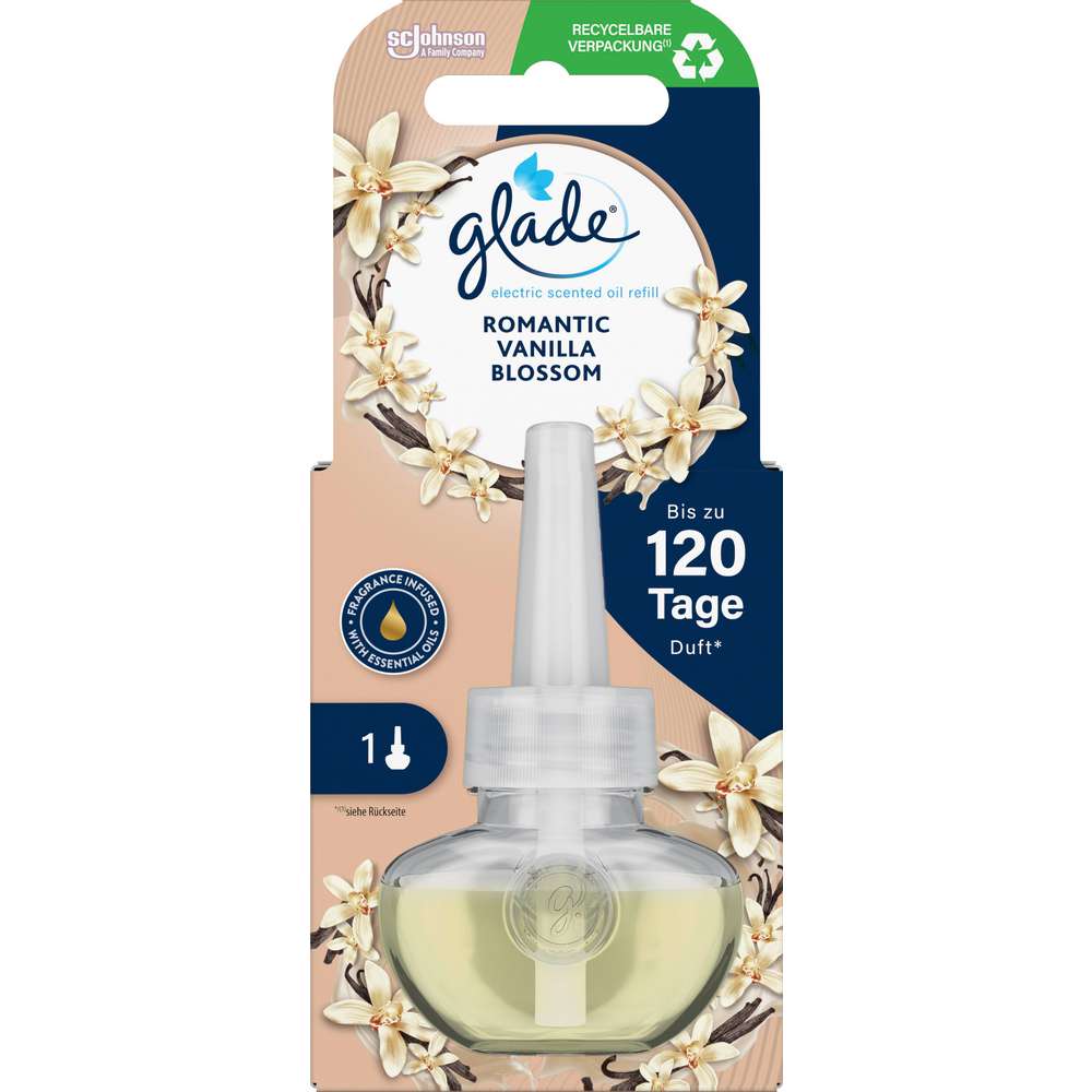 Produktabbildung Glade Duftstecker Electric Scented Oil Nachfüller, Romantic Vanilla
