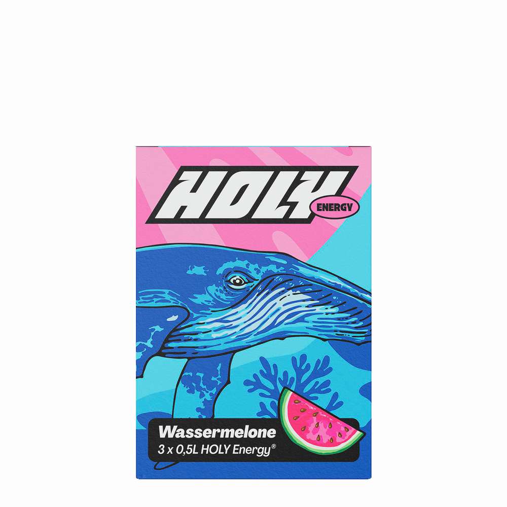 Produktabbildung HOLY Energy Wassermelone 3er Box