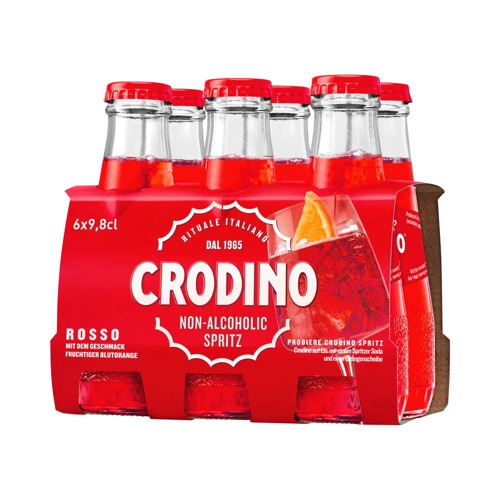 Produktabbildung Crodino Rosso Spritz alkoholfrei