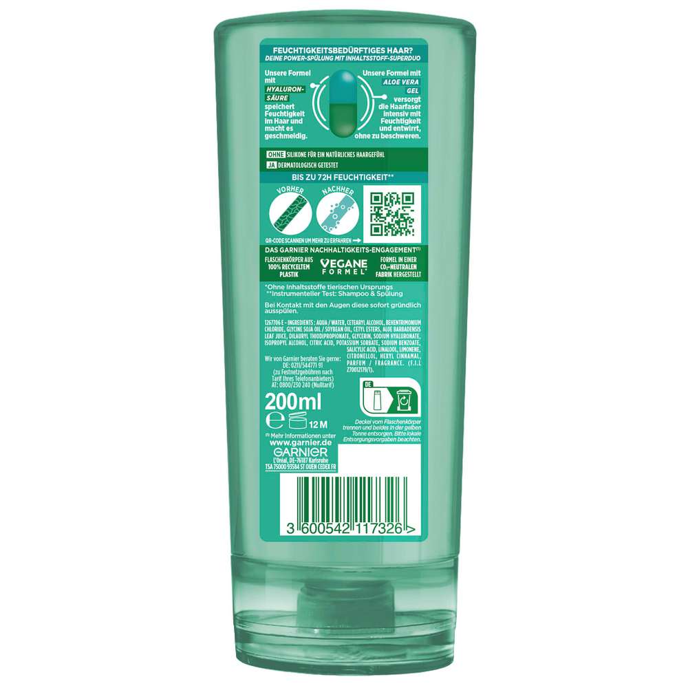 Produktabbildung Garnier Spülung Fructis, Aloe Hydra Bomb