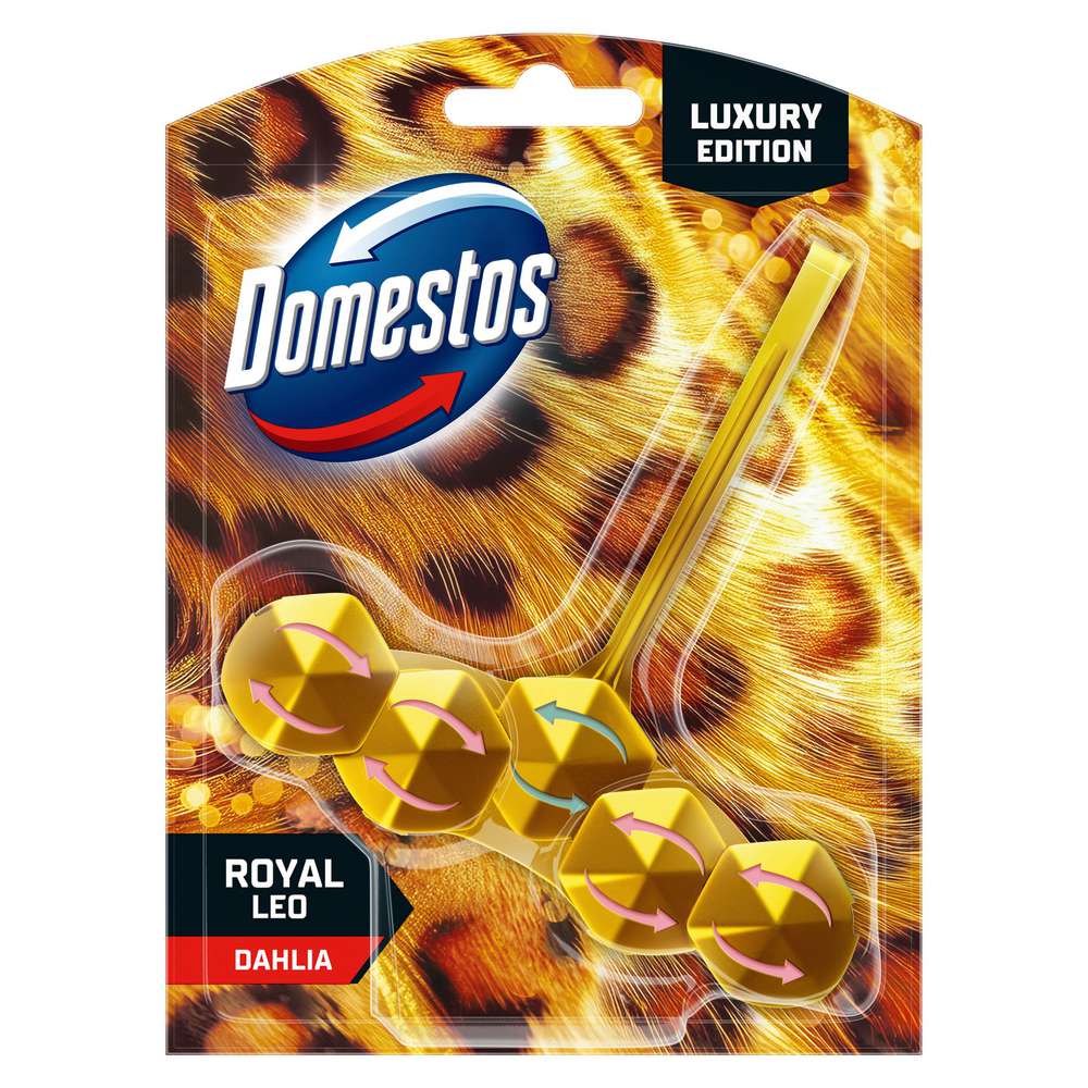 Produktabbildung Domestos WC-Stein Luxury Edition, Royal Leo Dahlia