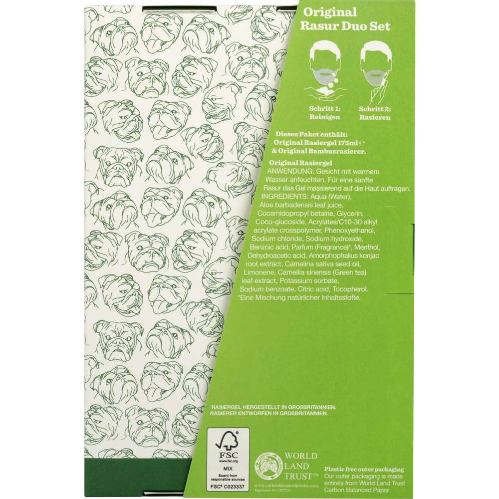 Produktabbildung Wilkinson Geschenkset Bulldog, Shave Duo