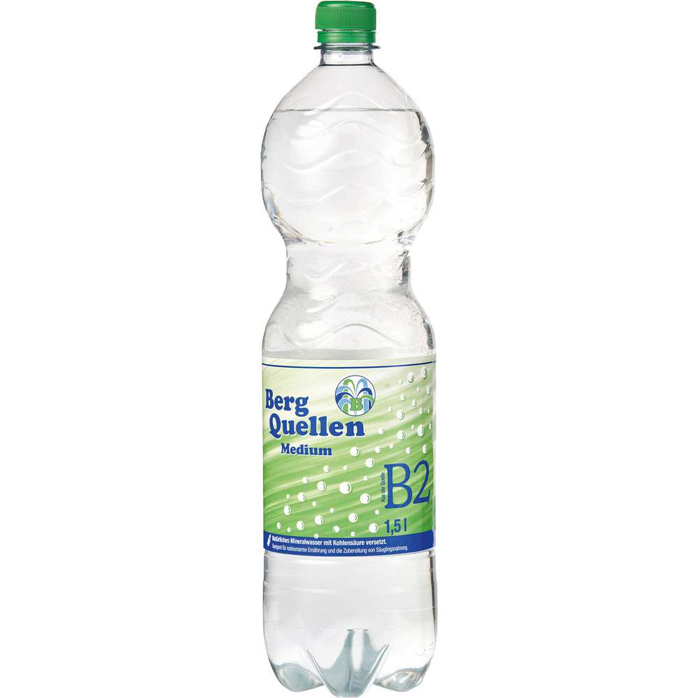 Produktabbildung Berg Quellen Mineralwasser, Medium