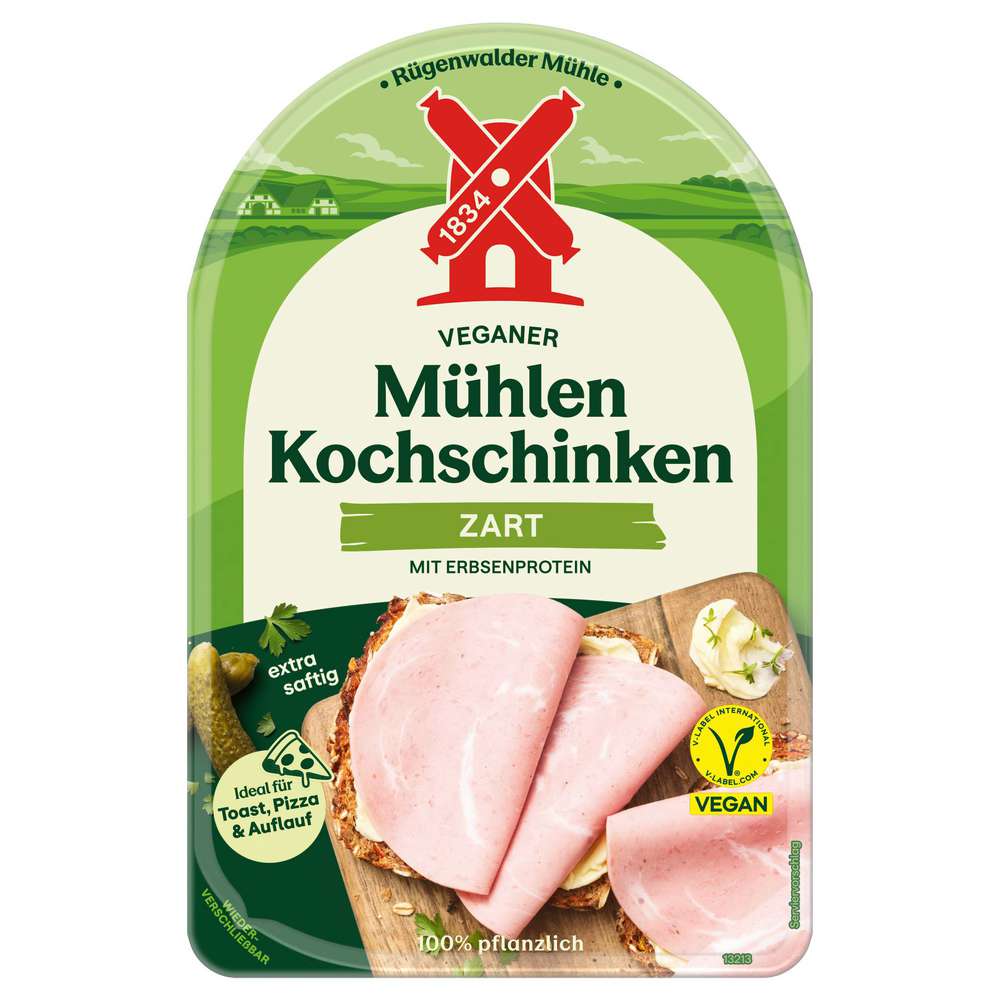 Produktabbildung Rügenwalder Mühle Veganer Kochschinken Zart