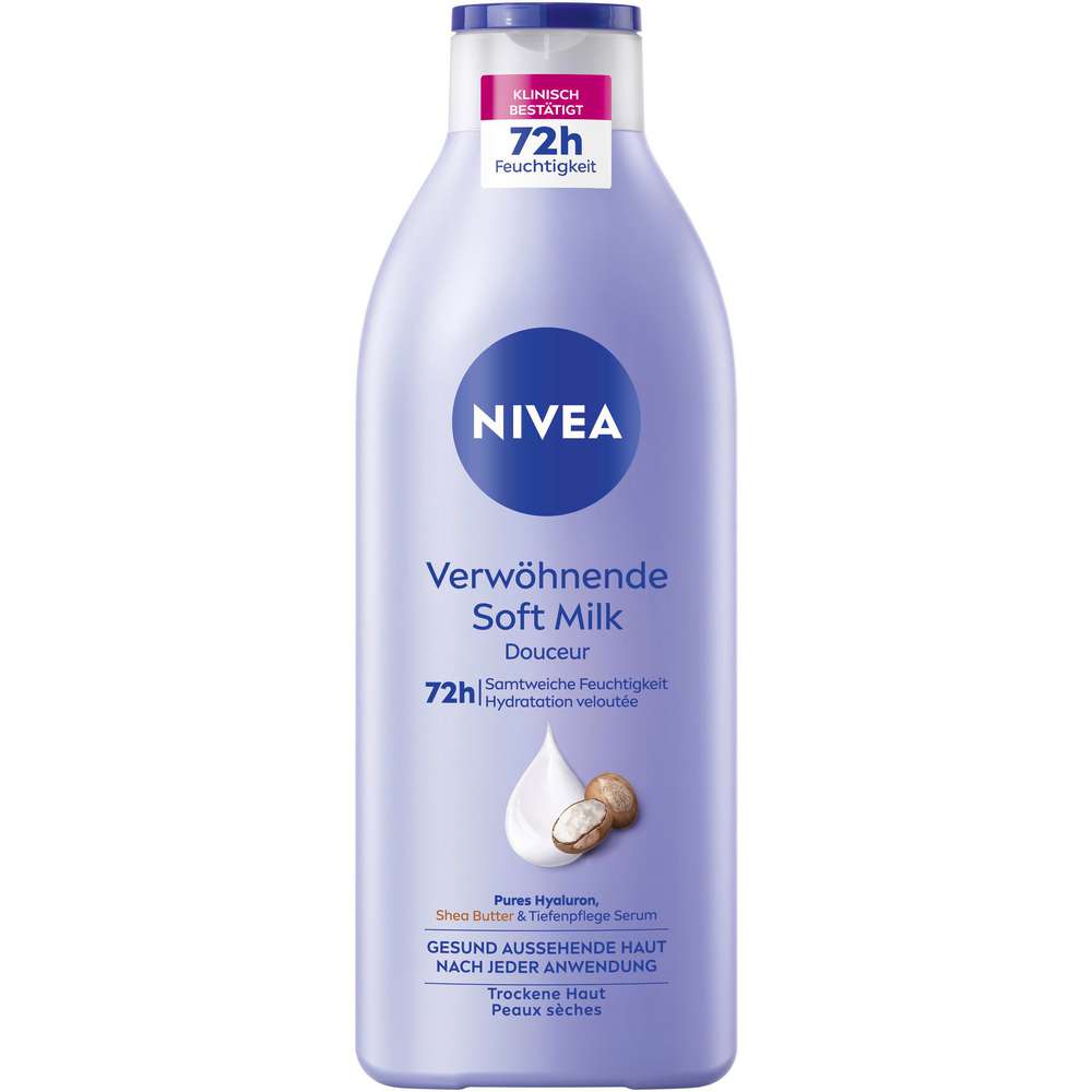 Produktabbildung Nivea Body Milk, soft