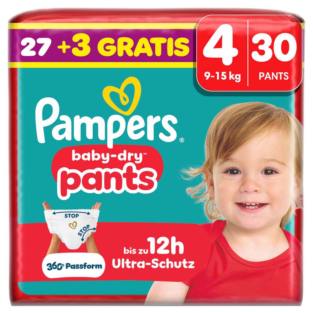 Produktabbildung Pampers Windel Pants Baby Dry Maxi