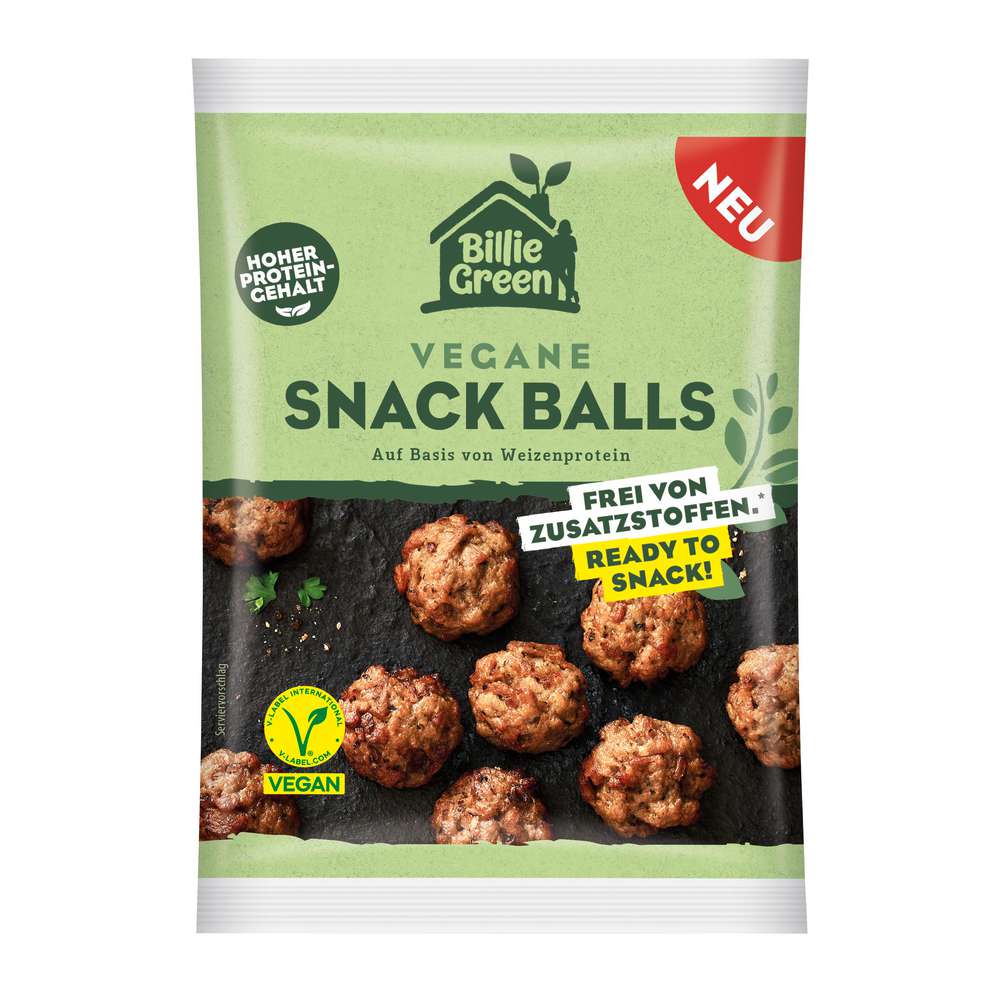 Produktabbildung Billie Green Vegane Snack Balls