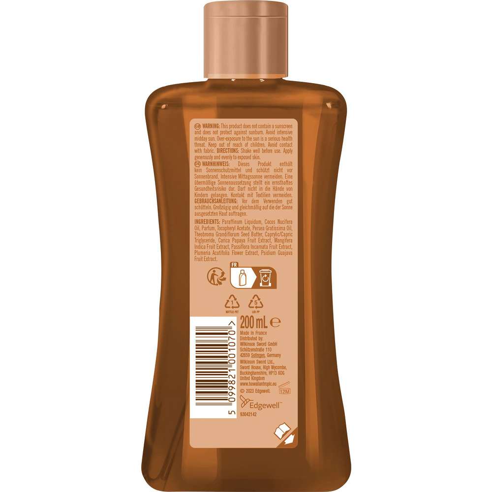 Produktabbildung Hawaiian Tropic Sonnenöl Tanning Oil, Kokosnuss