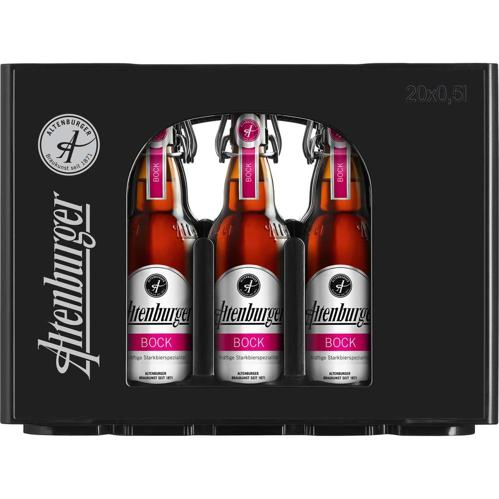 Produktabbildung Altenburger Bockbier 6,7% (20x 0,500 Liter)