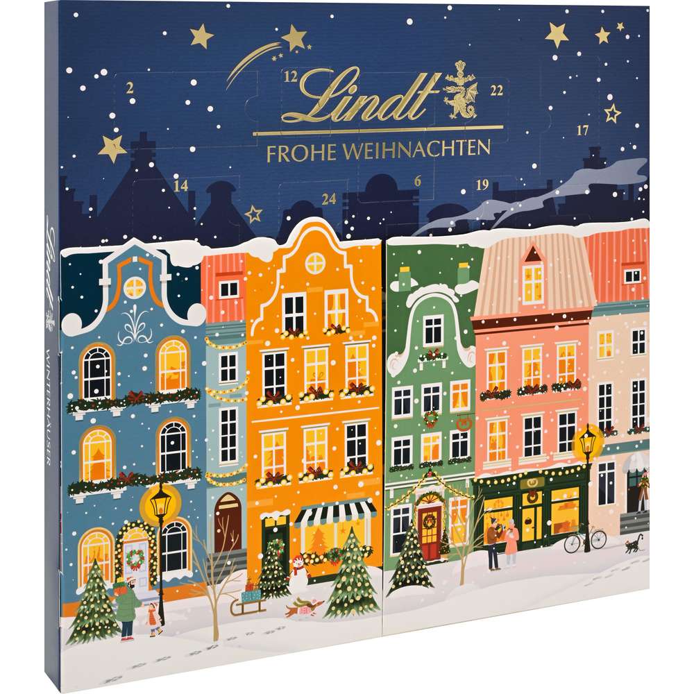 Produktabbildung Lindt Adventskalender Winterhäuser