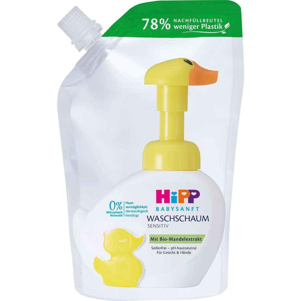 Produktabbildung Hipp Waschschaum Babysanft, Nachfüllbeutel