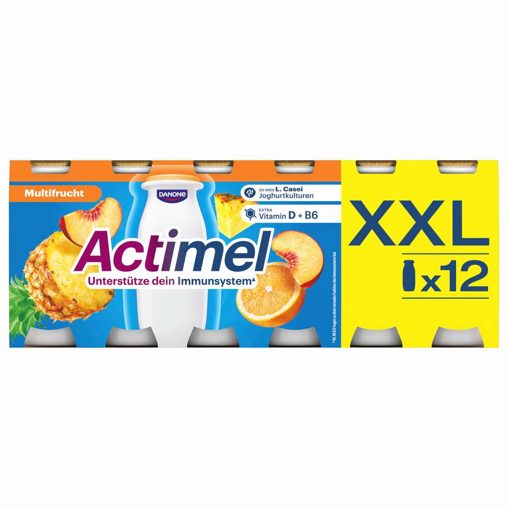 Produktabbildung Danone Actimel Trinkjoghurt, Multifrucht