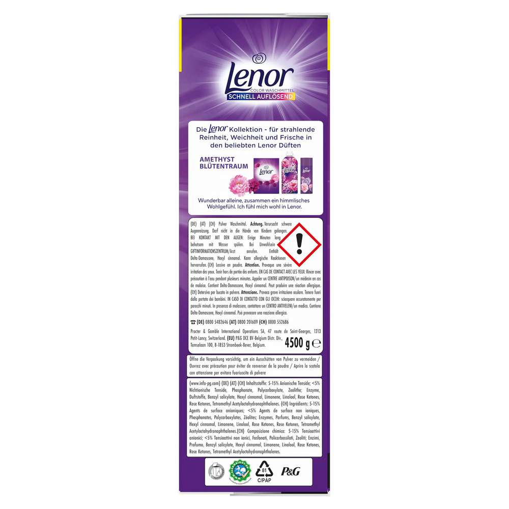 Produktabbildung Lenor Color-Waschmittel Pulver, Blütentraum