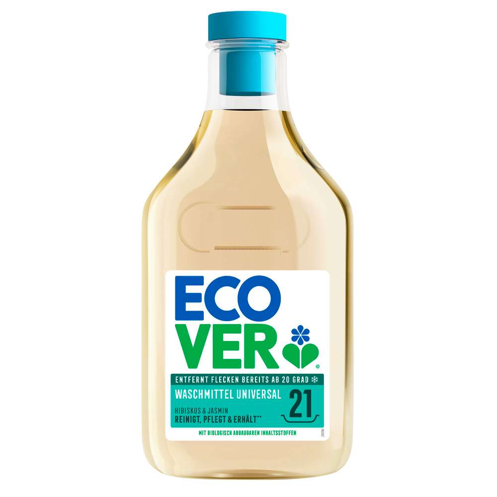Produktabbildung Ecover Universal-Waschmittel, flüssig, Hibiskus & Jasmin