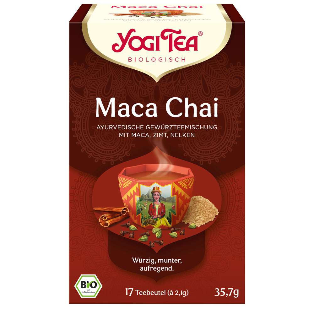 Produktabbildung Yogi Tea Bio Maca Chai