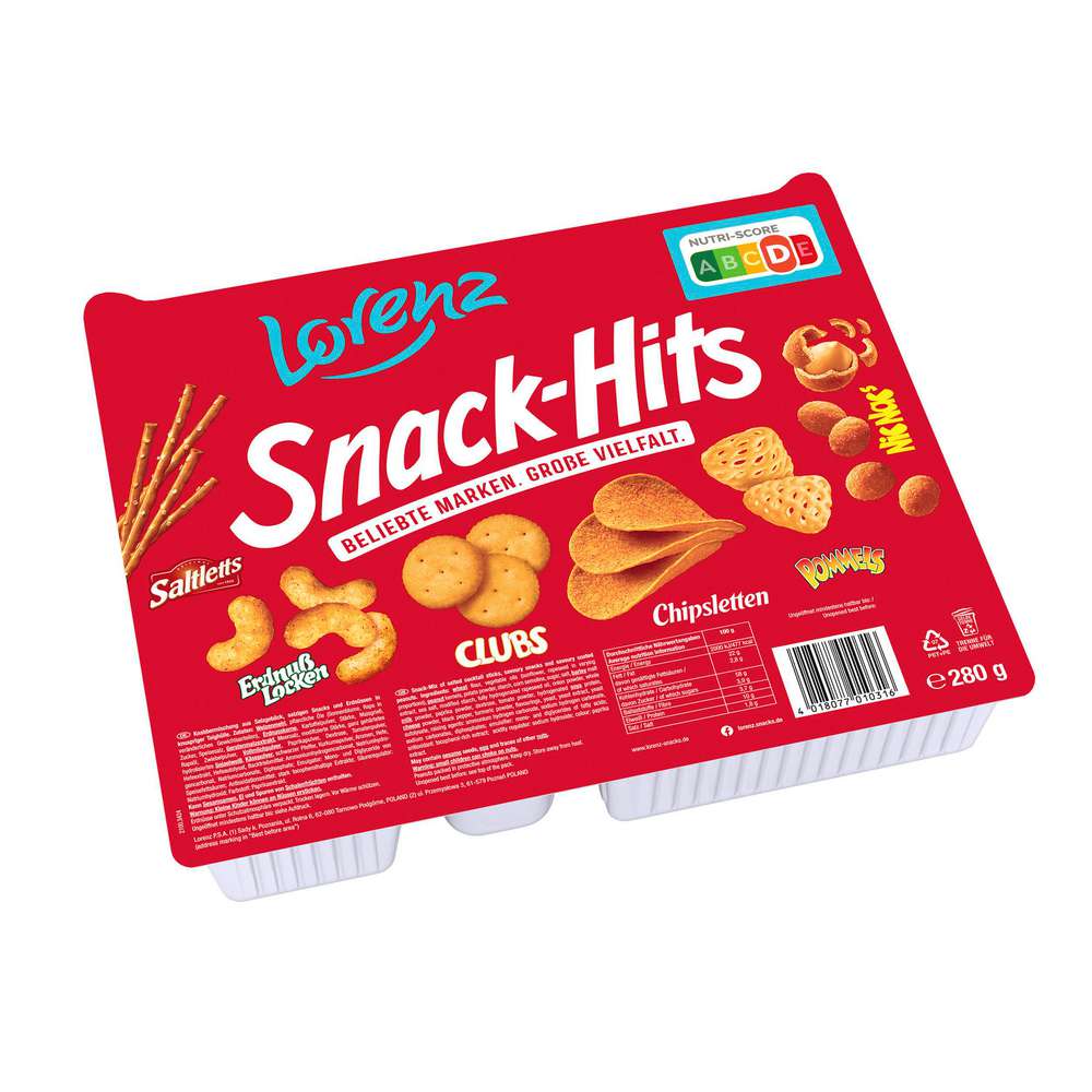 Produktabbildung Lorenz Saltletts Snack-Hits