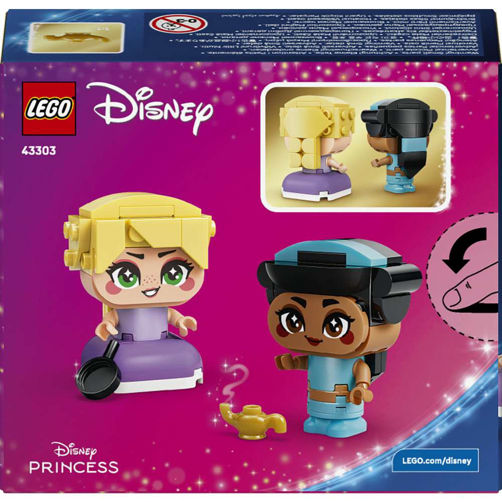 Produktabbildung Lego LEGO Disney Princess Die Mini-Prinzessinnen Jasmin und Rapunzel 43303