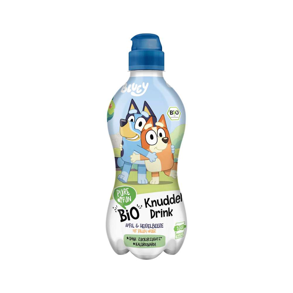 Produktabbildung Pure & Fun Bio Knuddel Drink, Apfel & Heidelbeere