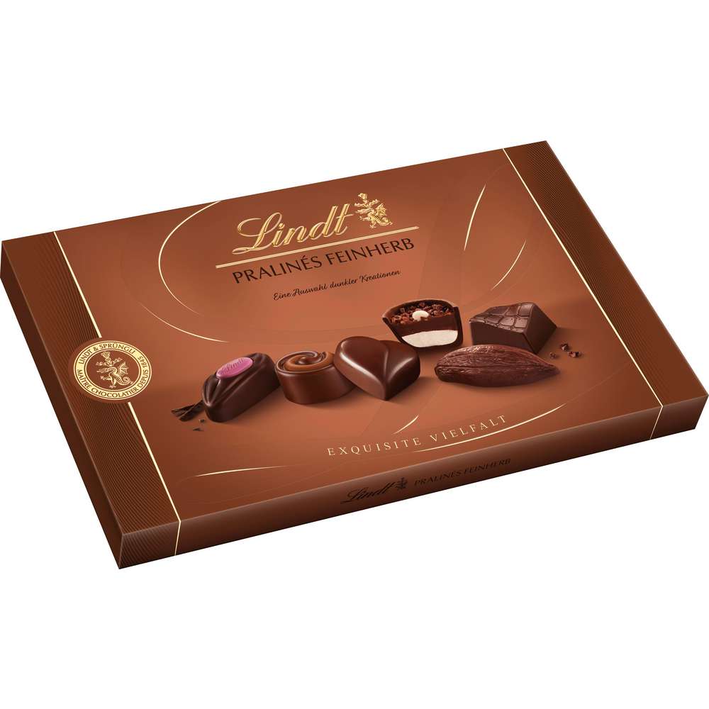 Produktabbildung Lindt Pralinen für Kenner Feinherb