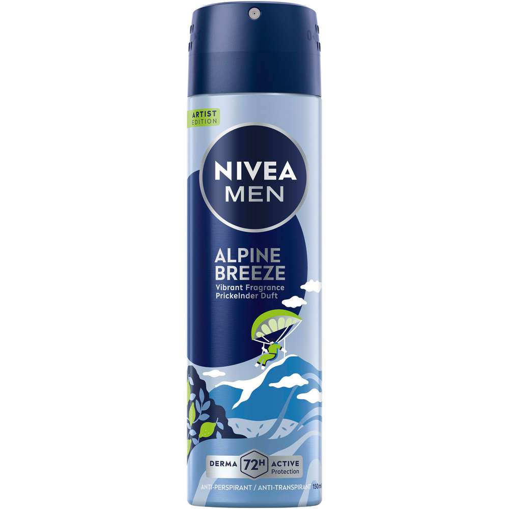 Produktabbildung Nivea Deospray Men,  Alpine Breeze