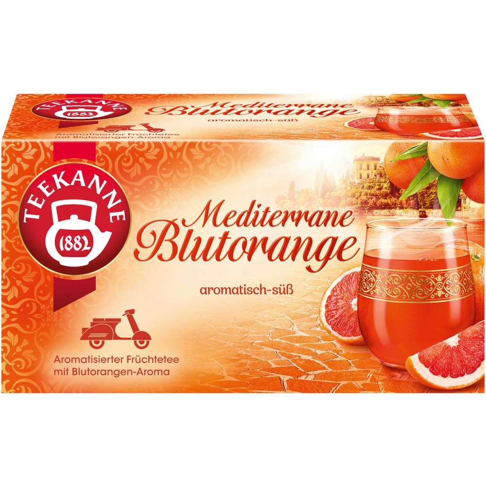 Produktabbildung Teekanne Früchtetee, Sizilianische Blutorange