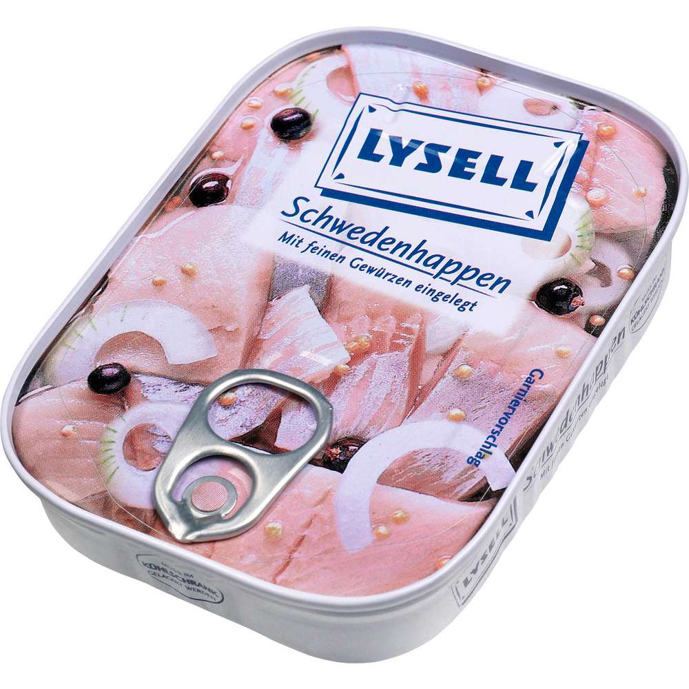 Produktabbildung Lysell MSC Heringshappen Schwedenhappen mit feinen Gewürzen