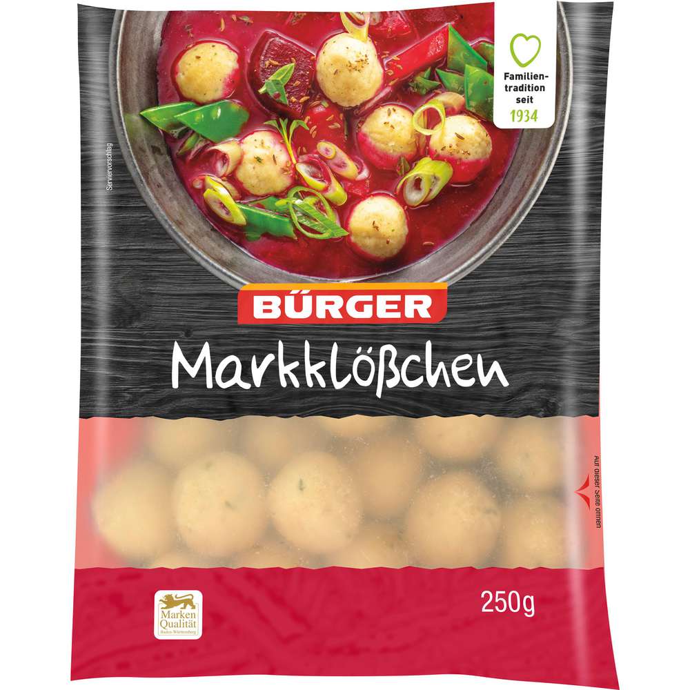 Produktabbildung Bürger Markklößchen