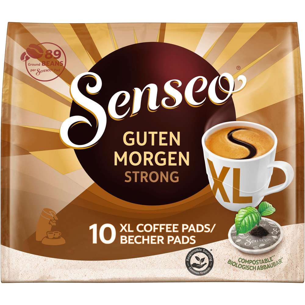Produktabbildung Senseo Kaffee-Pads Guten Morgen XL Strong, UTZ zertifiziert