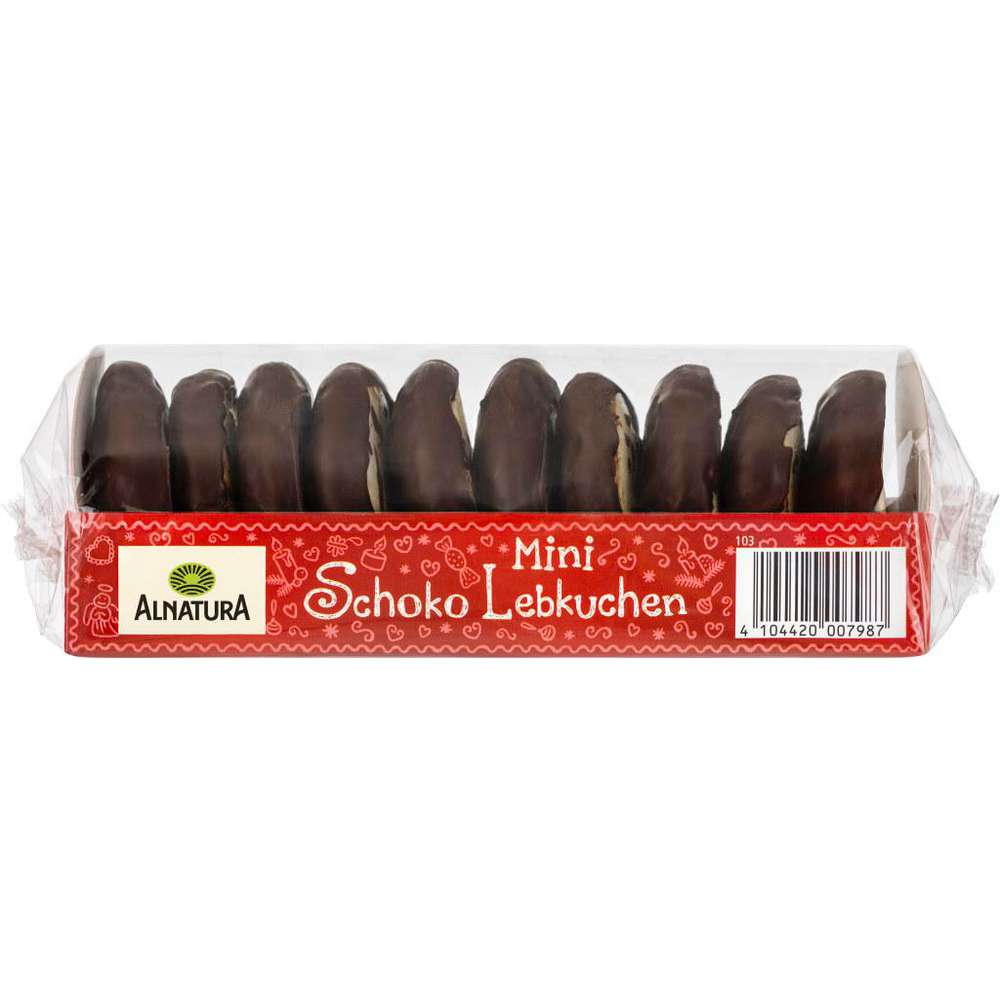 Produktabbildung Alnatura Bio Mini-Schoko Lebkuchen