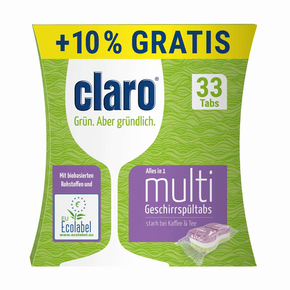 Produktabbildung claro Spülmaschinen-Tabs, Multi