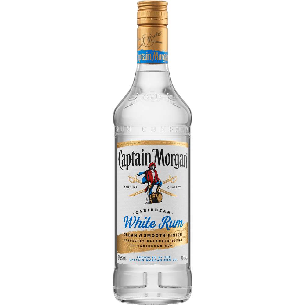 Produktabbildung Captain Morgan White Rum 37,5%
