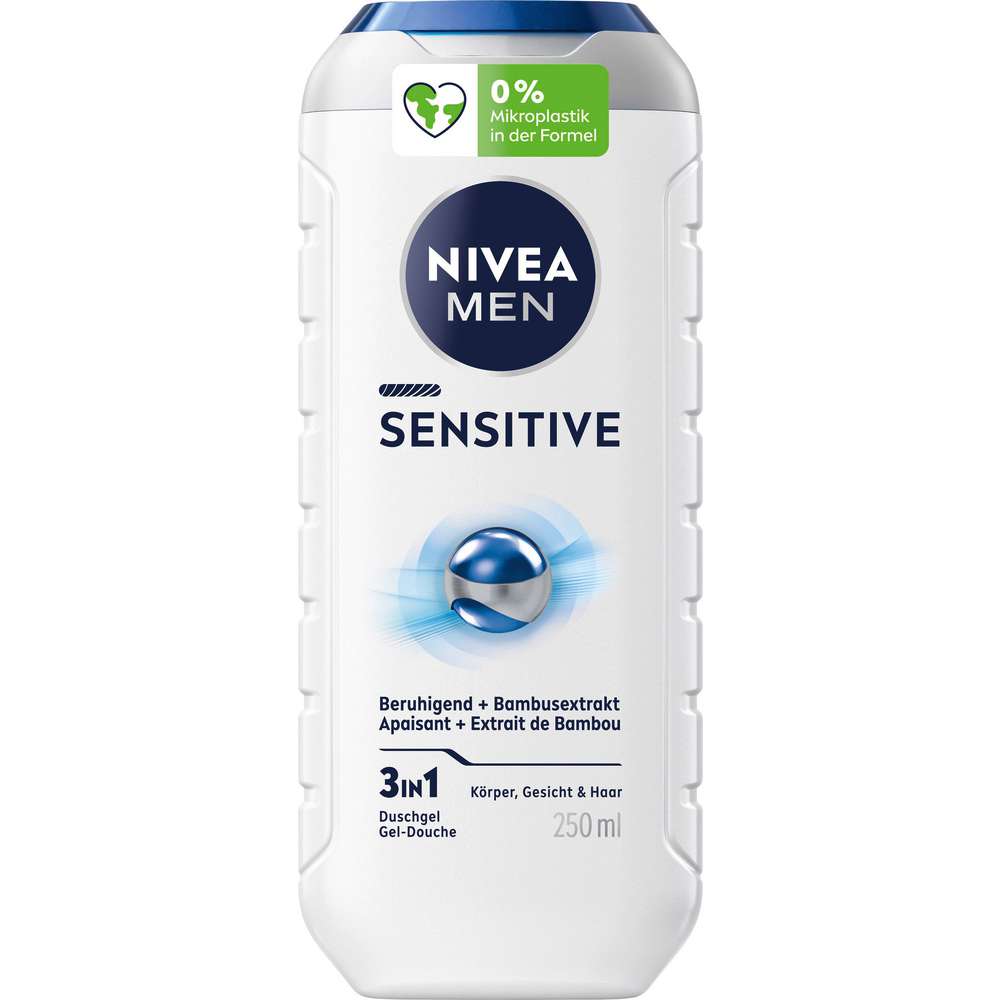 Produktabbildung Nivea Duschgel, Men Sensitive 3in1