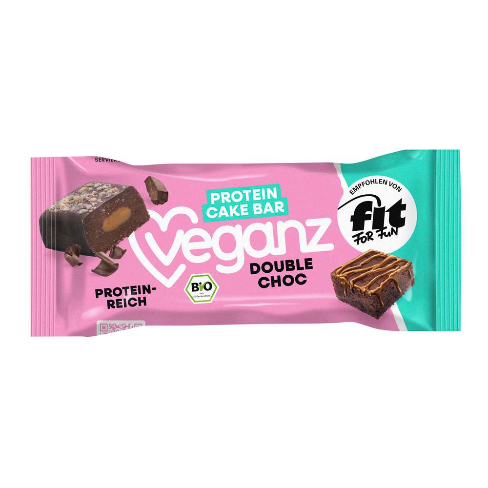 Produktabbildung Veganz Bio Protein Cake-Bar, Double Choc
