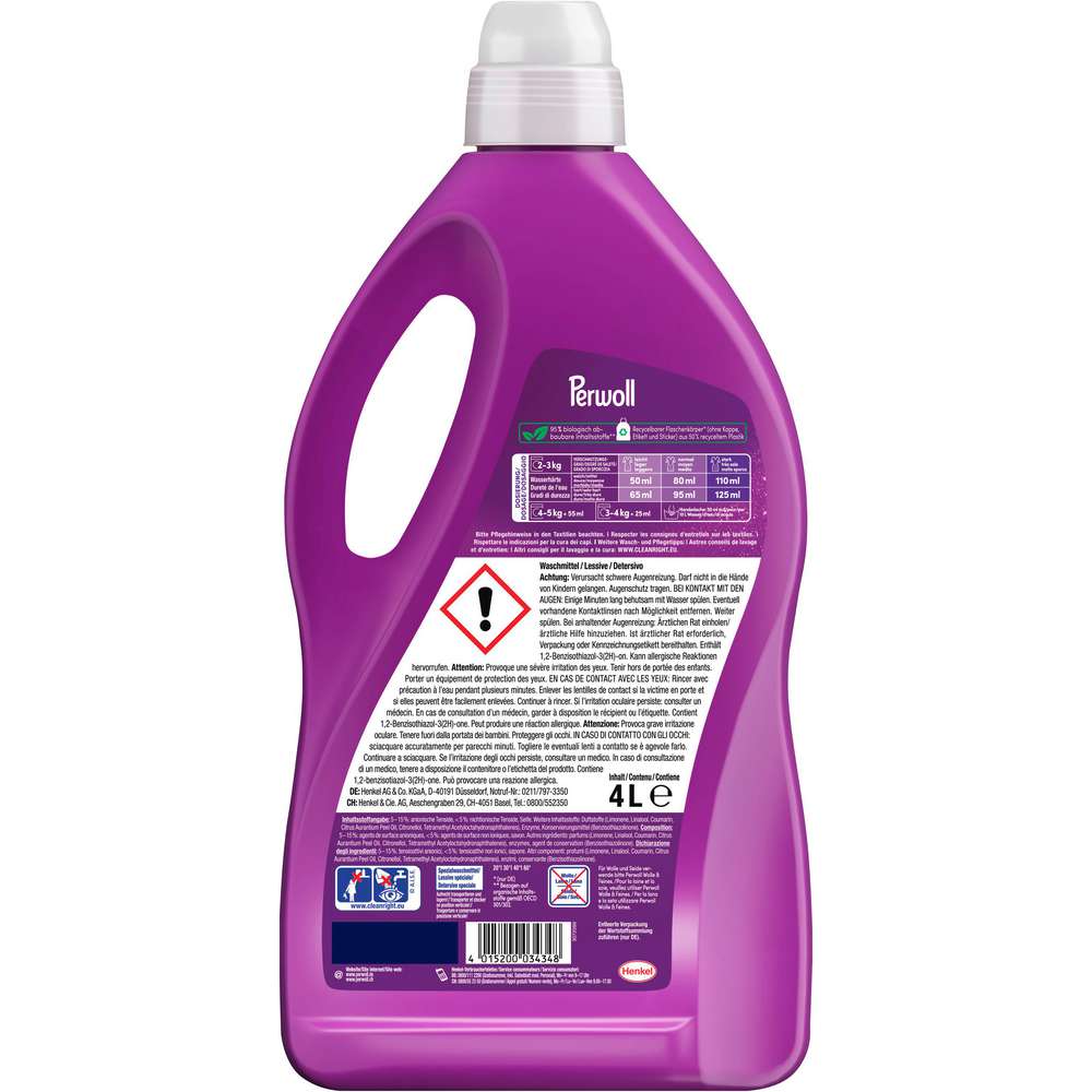 Produktabbildung Perwoll Color-Waschmittel, flüssig, Renew Blütenrausch