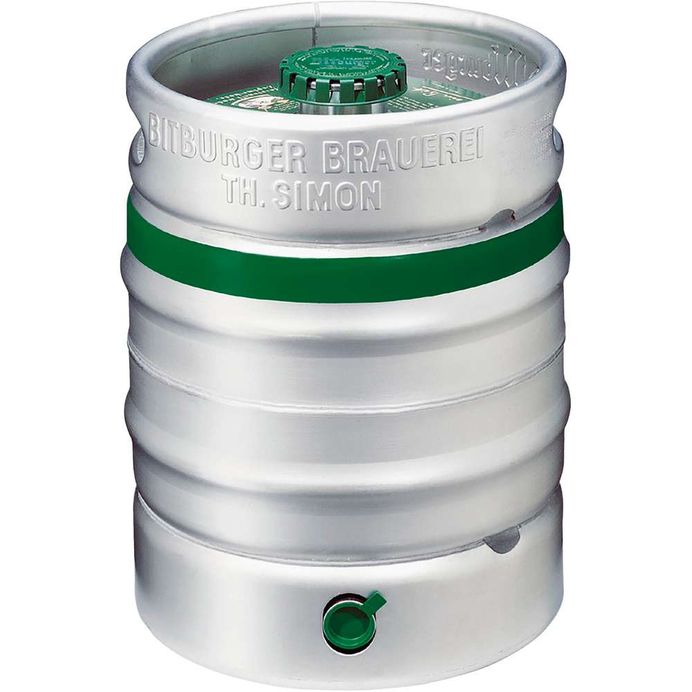 Produktabbildung Bitburger Premium Pilsener Fassbier 4,8%