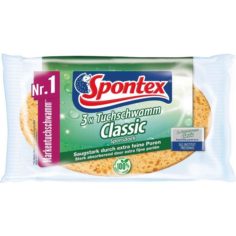Produktabbildung Spontex Tuchschwamm, saugstark