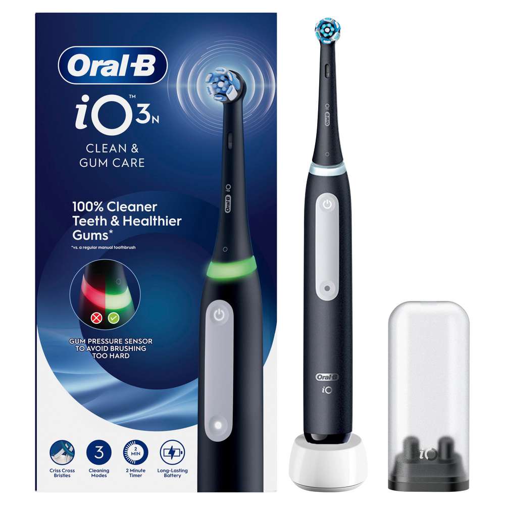 Produktabbildung Oral-B Elektrische Zahnbürste iO3, Matt Black