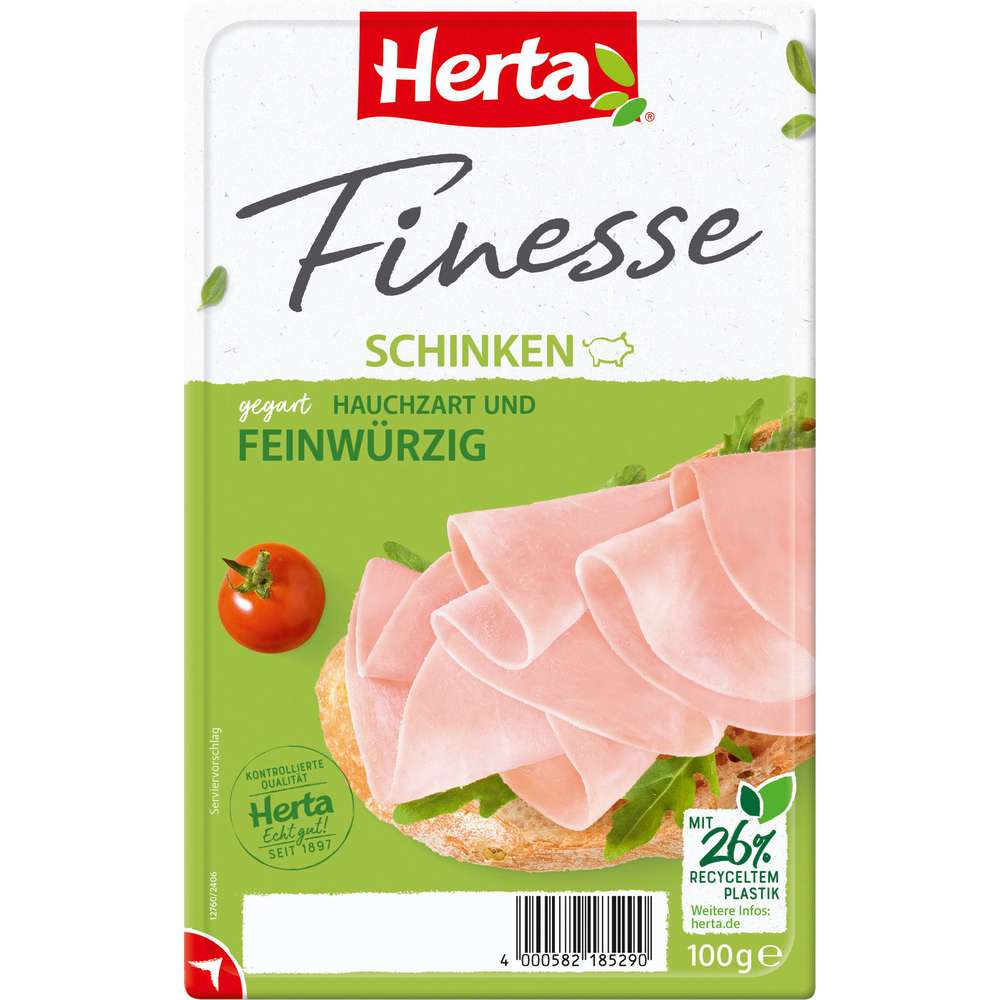 Produktabbildung Herta Finesse Schinken, hauchzart