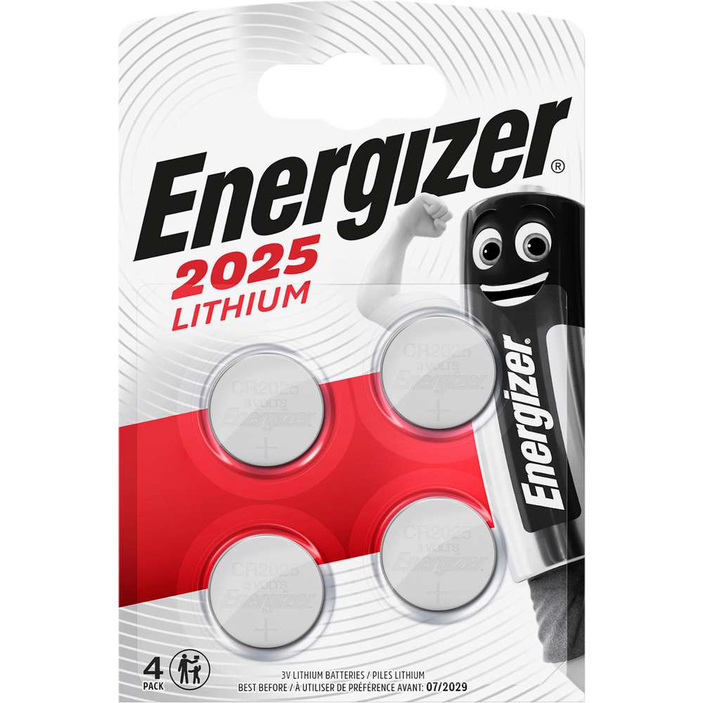Produktabbildung Energizer Lithium Knopfbatterie CR2025